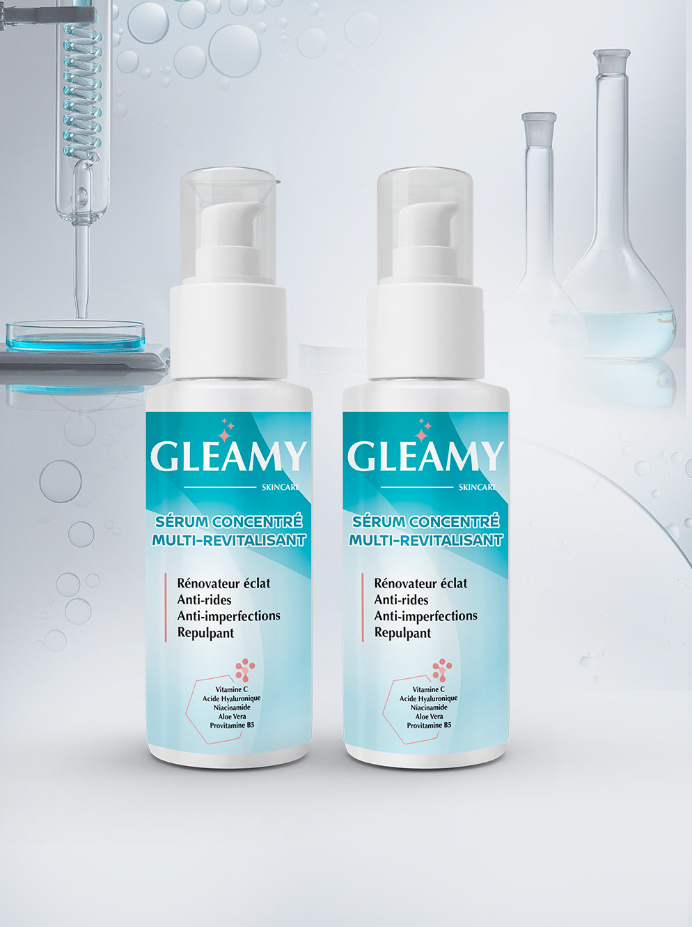 2 SÉRUM CONCENTRÉS MULTIREVITALISANT
