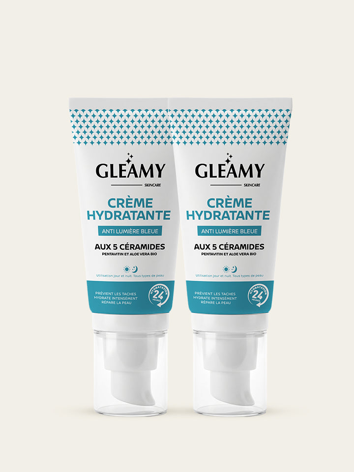 Duo Crème Hydratante Anti-Lumière Bleue