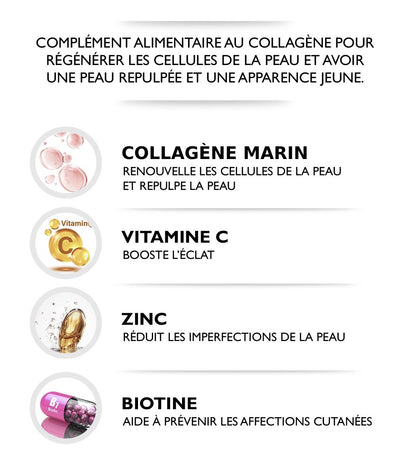 Cure 2 mois Gleamy Super Collagène - Livraison gratuite