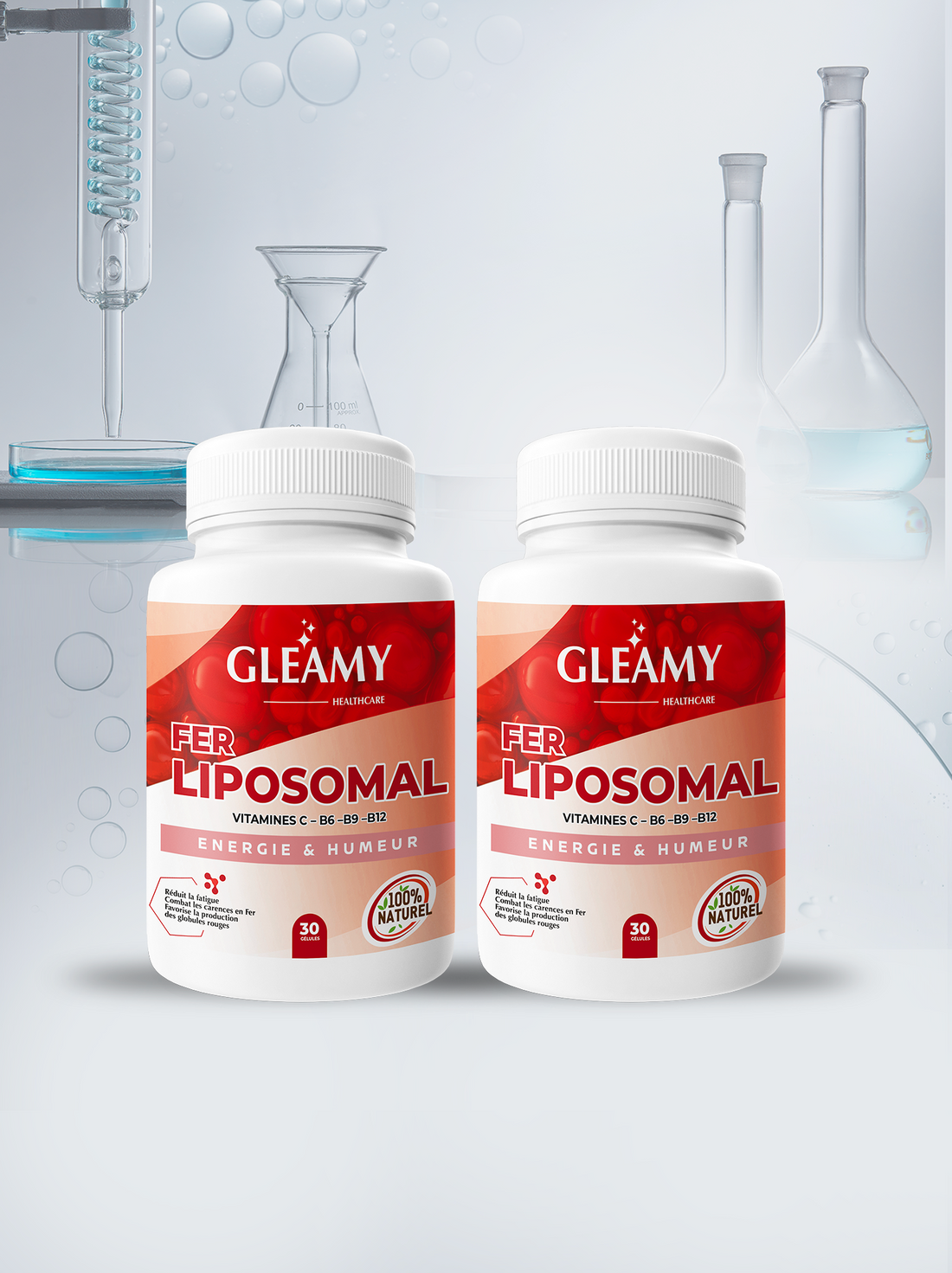 Cure 2 mois Gleamy Fer Liposomal