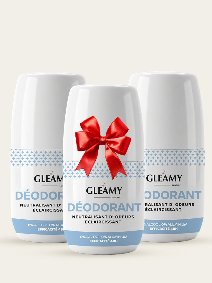 3 Déodorant Gleamy