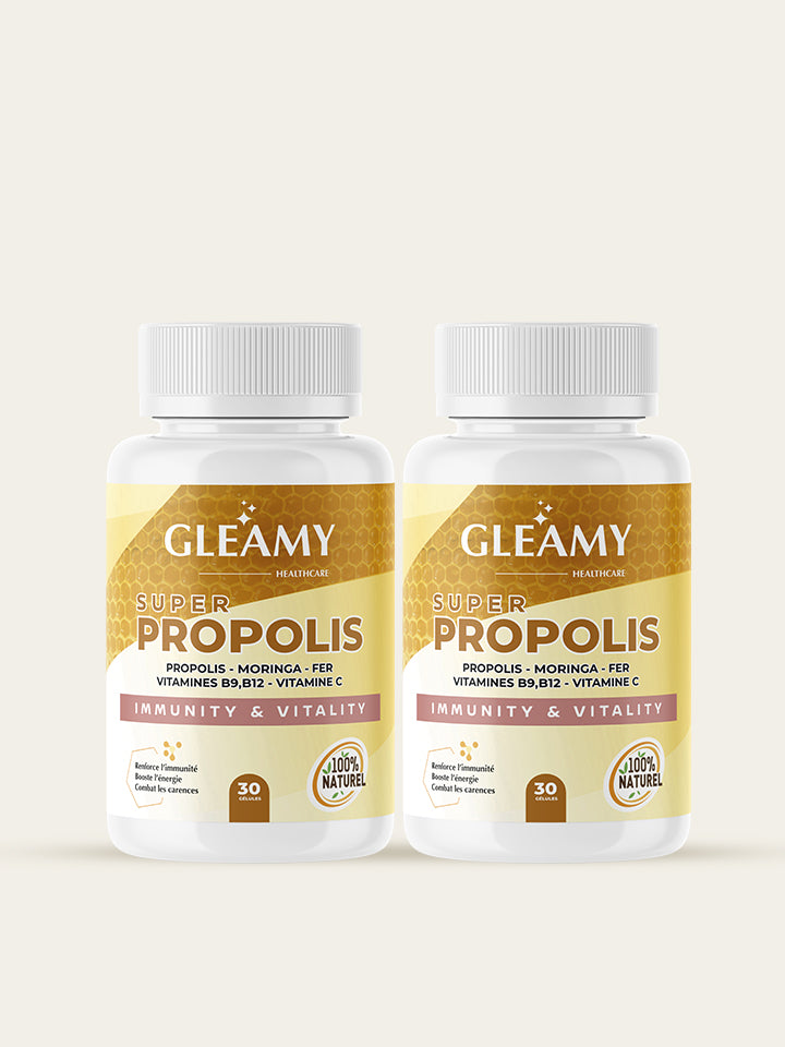 Gleamy Super Propolis — (2 Mois de Cure)